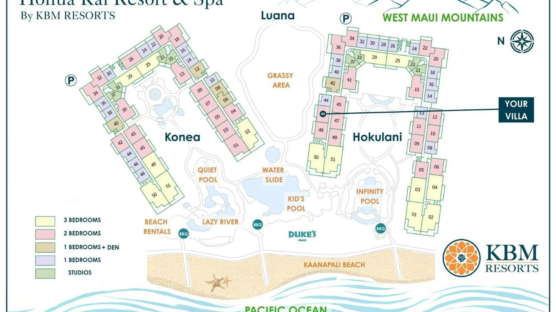 아파트 Kbm Resorts Free Car Honua Kai Hokulani Ocean View 2Bedroom Condo Hkh-746 Stunning Ocean Views 카아나팔리 미국